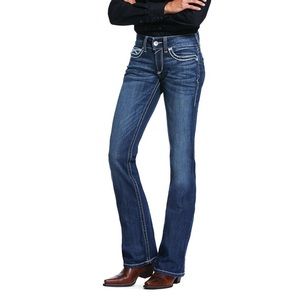 R.E.A.L. Mid Rise Stretch Heirloom Boot Cut Jean